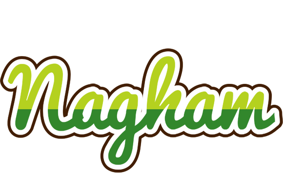 Nagham golfing logo
