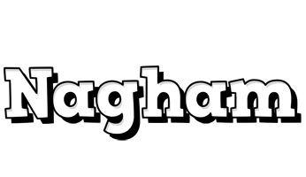 Nagham snowing logo