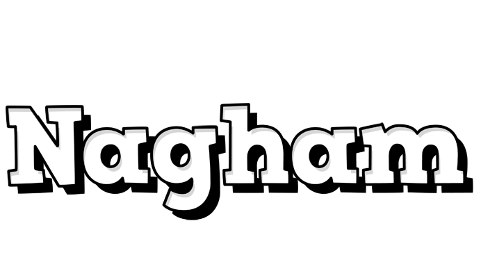 Nagham snowing logo