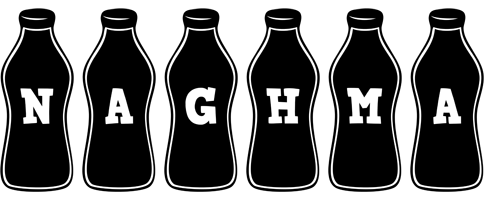 Naghma bottle logo