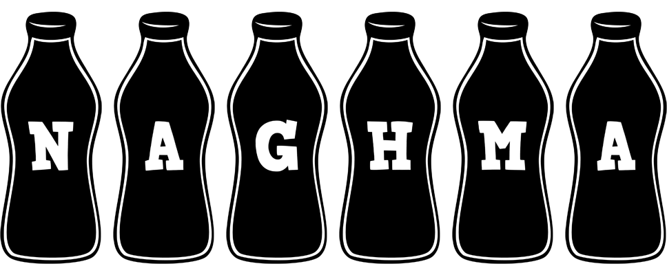 Naghma bottle logo