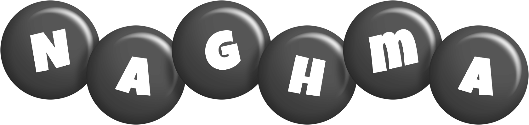 Naghma candy-black logo