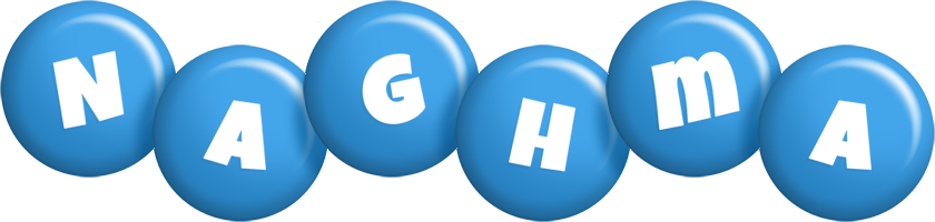 Naghma candy-blue logo