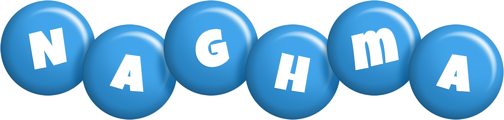 Naghma candy-blue logo