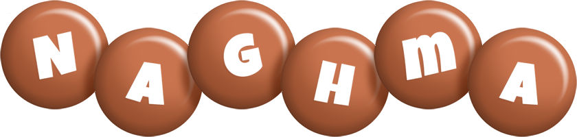 Naghma candy-brown logo