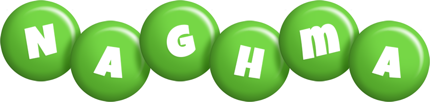 Naghma candy-green logo