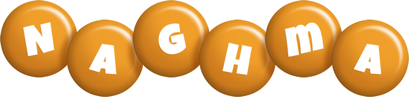 Naghma candy-orange logo