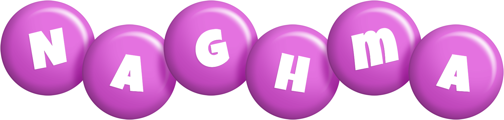 Naghma candy-purple logo