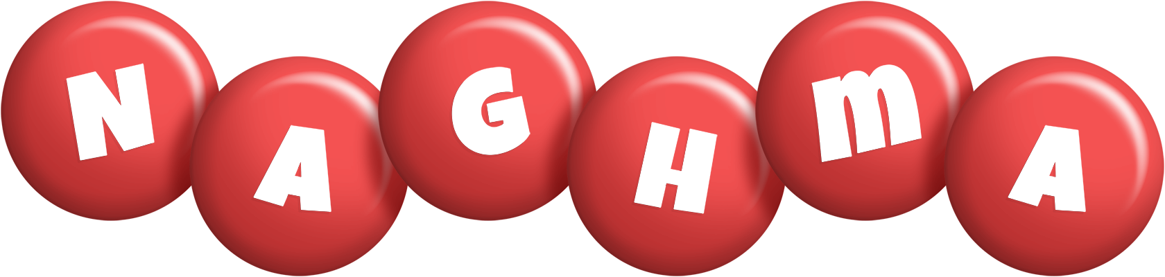 Naghma candy-red logo