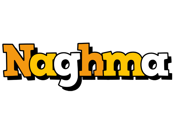 Naghma cartoon logo