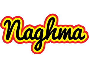 Naghma flaming logo