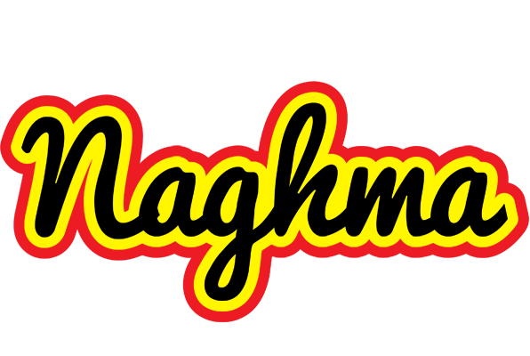 Naghma flaming logo