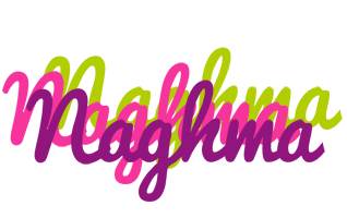 Naghma flowers logo