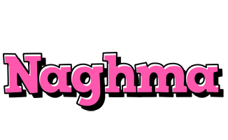 Naghma girlish logo