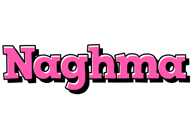 Naghma girlish logo