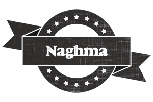 Naghma grunge logo