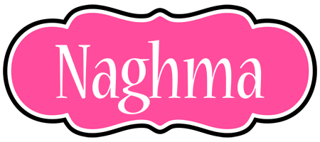 Naghma invitation logo