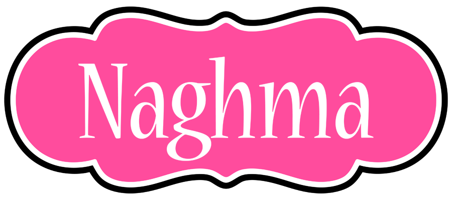 Naghma invitation logo