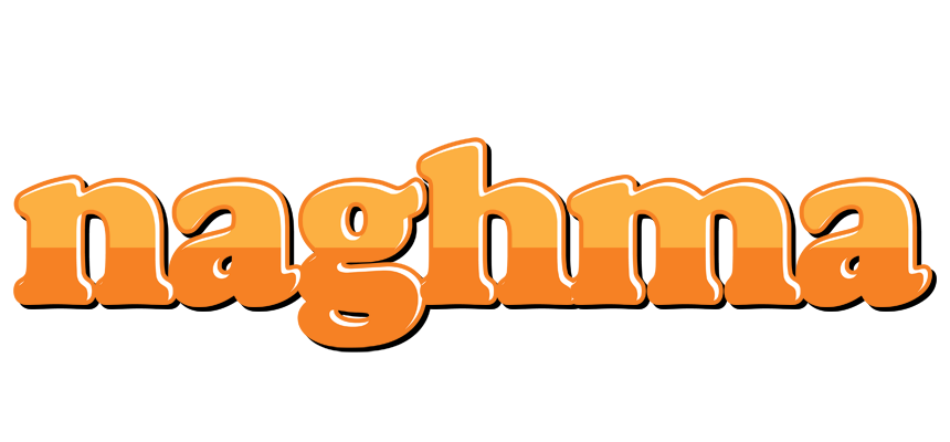 Naghma orange logo