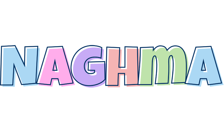 Naghma pastel logo