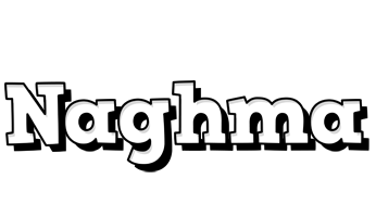 Naghma snowing logo