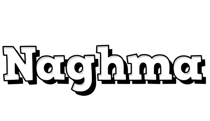 Naghma snowing logo