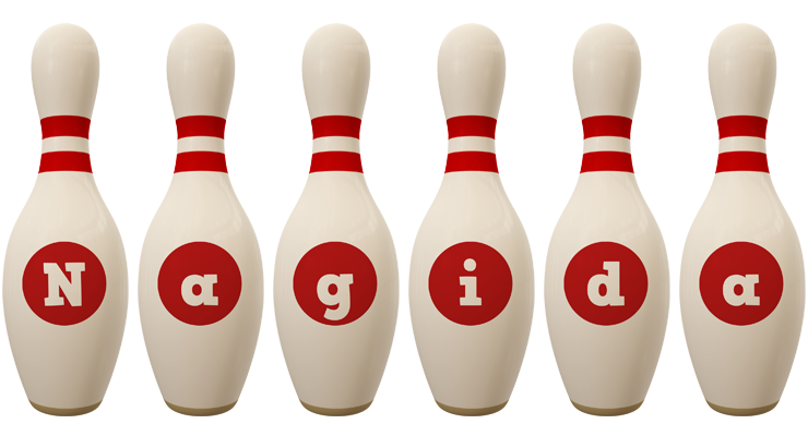 Nagida bowling-pin logo