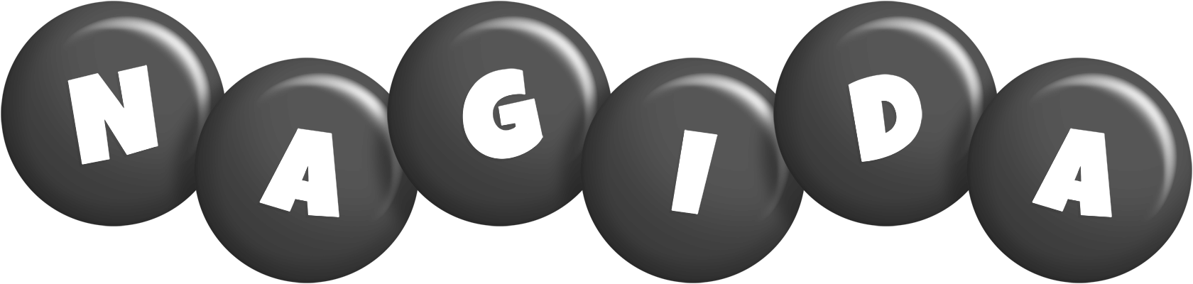 Nagida candy-black logo