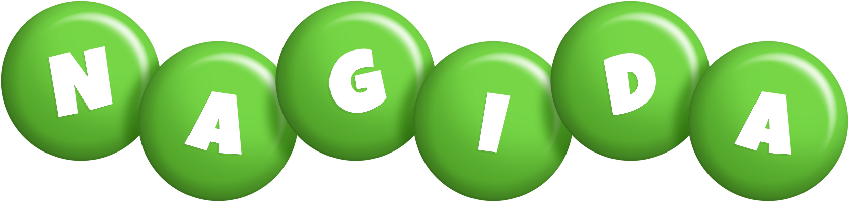 Nagida candy-green logo