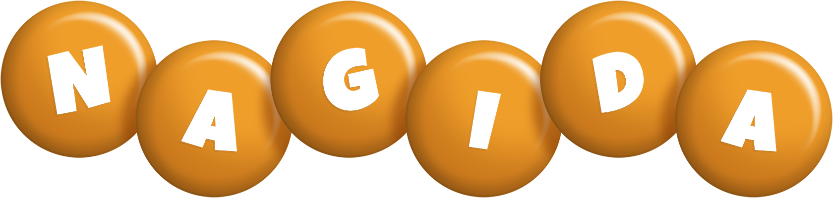 Nagida candy-orange logo