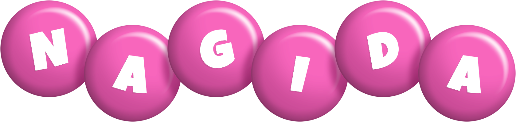 Nagida candy-pink logo