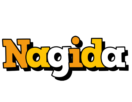 Nagida cartoon logo