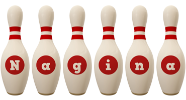 Nagina bowling-pin logo