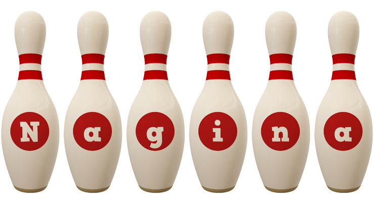 Nagina bowling-pin logo