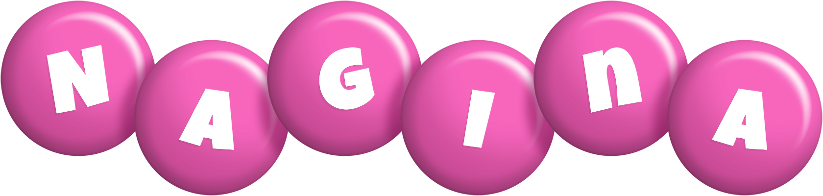 Nagina candy-pink logo