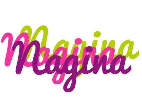 Nagina flowers logo