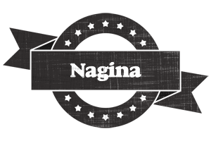 Nagina grunge logo