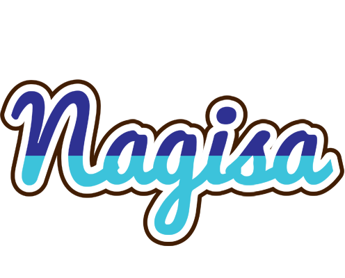 Nagisa raining logo