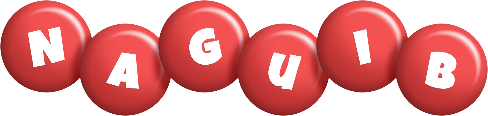 Naguib candy-red logo