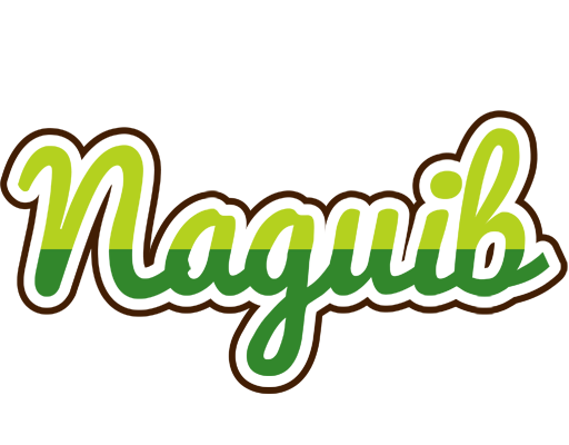 Naguib golfing logo