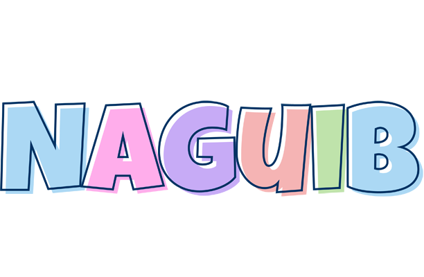 Naguib pastel logo