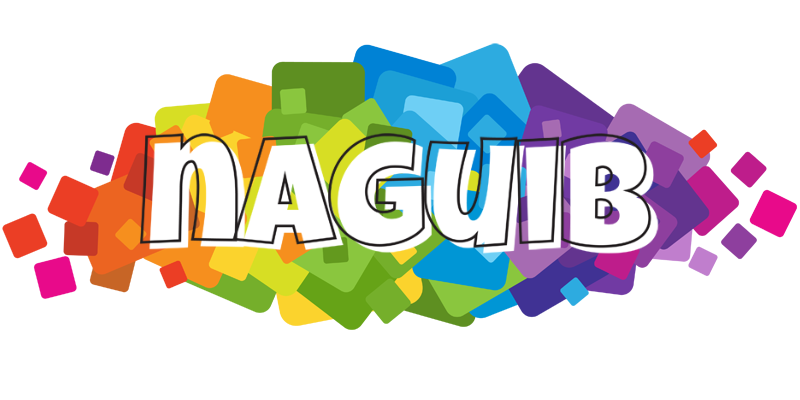 Naguib pixels logo