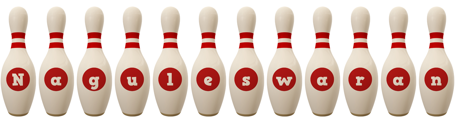 Naguleswaran bowling-pin logo