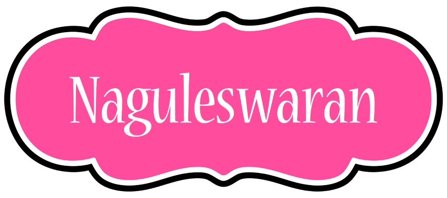 Naguleswaran invitation logo