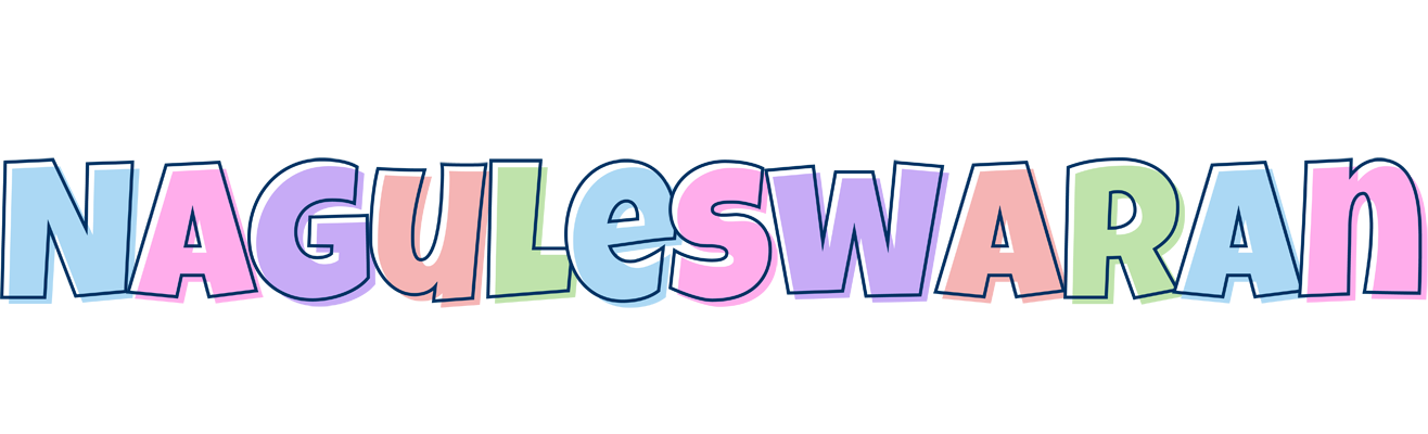 Naguleswaran pastel logo