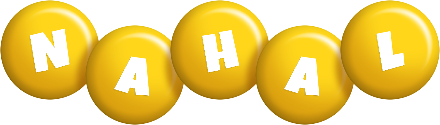 Nahal candy-yellow logo