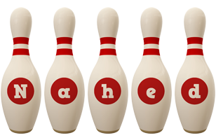 Nahed bowling-pin logo