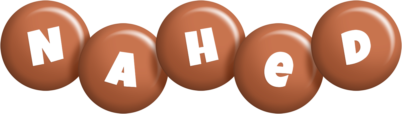 Nahed candy-brown logo