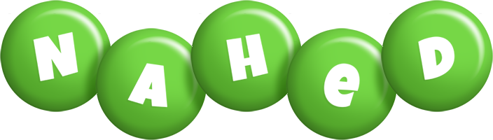 Nahed candy-green logo