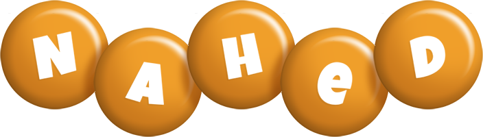 Nahed candy-orange logo